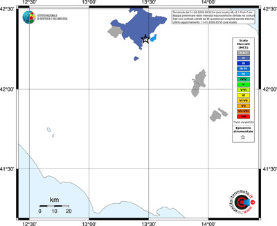 Mappa MCS - territori comuni