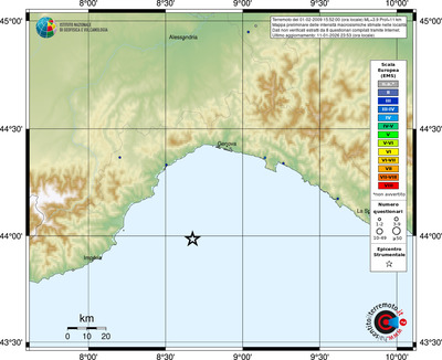 Mappa EMS - località