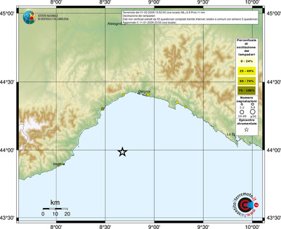 Mappa comuni con almeno 3 questionari