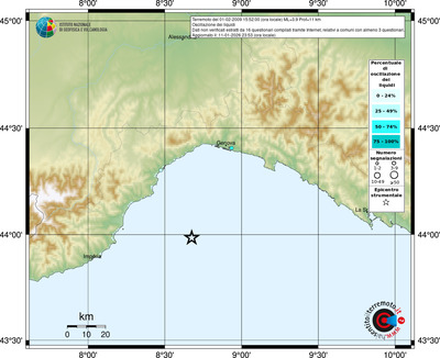 Mappa comuni con almeno 3 questionari