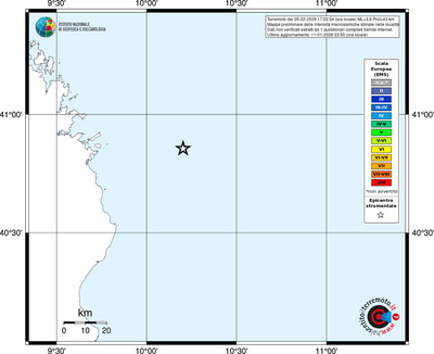 Mappa EMS - territori località
