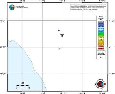 Mappa MCS - territori località