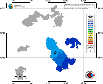 Mappa MCS - territori comuni