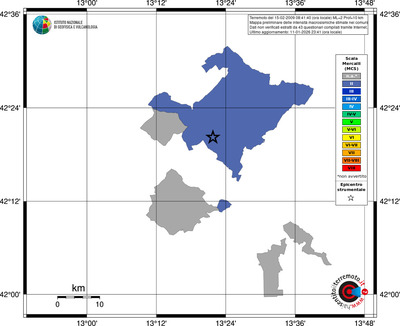 Mappa MCS - territori comuni