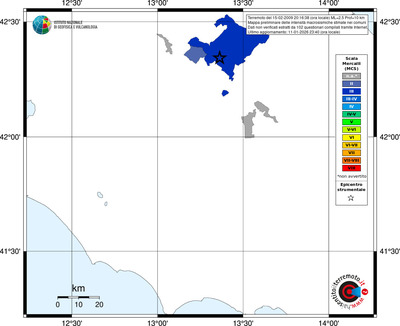 Mappa MCS - territori comuni