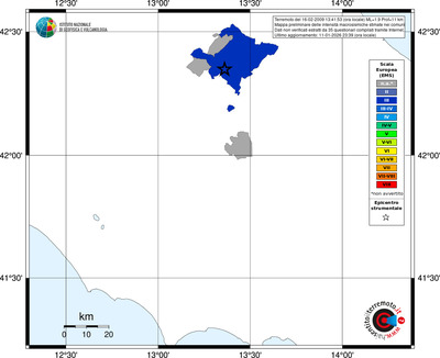 Mappa EMS - territori comuni