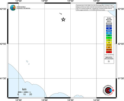 Mappa MCS - territori località