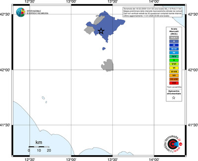 Mappa MCS - territori comuni