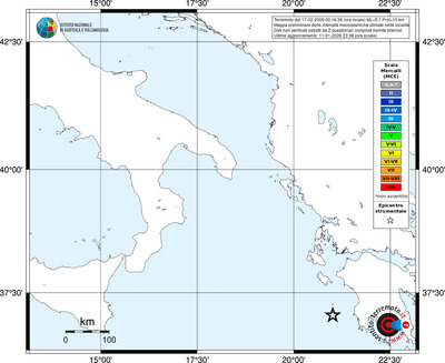 Mappa MCS - territori località