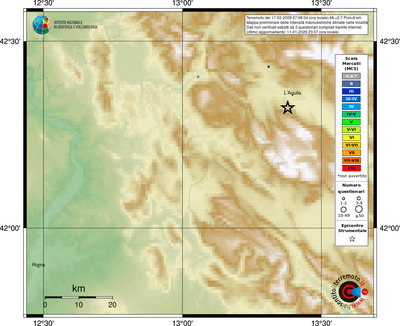 Mappa MCS - località