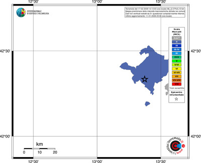 Mappa MCS - territori comuni