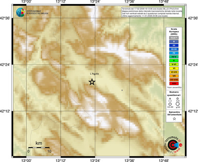 Mappa EMS - località