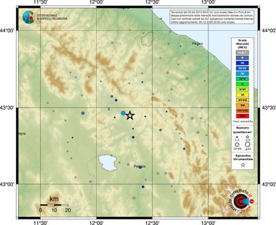 Mappa MCS - comuni