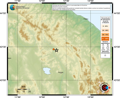 Mappa comuni con almeno 3 questionari