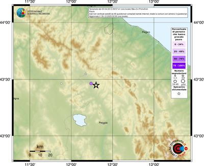 Mappa comuni con almeno 3 questionari