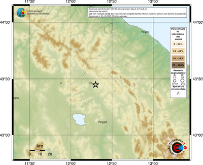 Mappa comuni con almeno 3 questionari