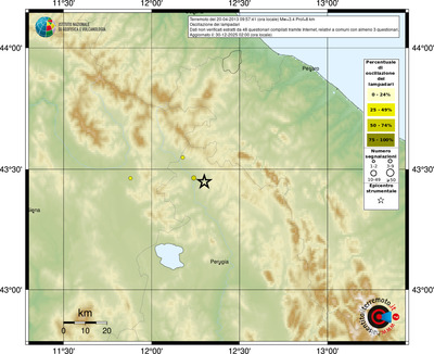 Mappa comuni con almeno 3 questionari
