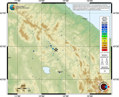 Mappa MCS - località