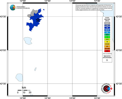 Mappa MCS - territori comuni
