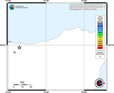 Mappa MCS - territori località