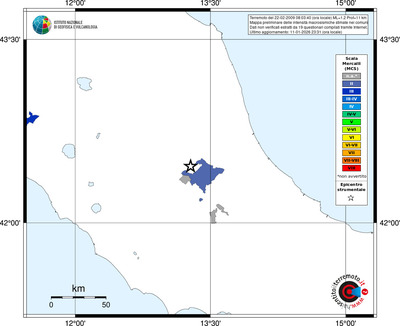 Mappa MCS - territori comuni