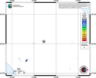 Mappa MCS - territori località