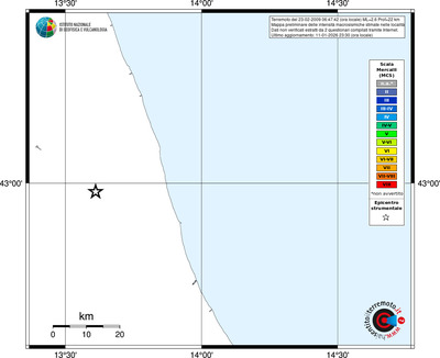 Mappa MCS - territori località