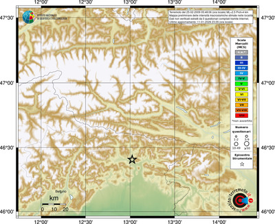 Mappa MCS - località
