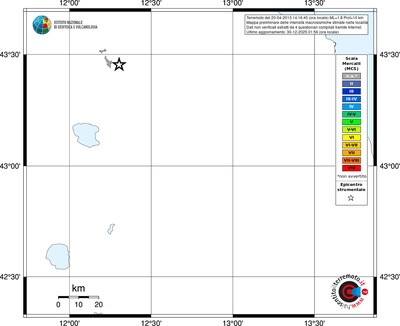 Mappa MCS - territori località