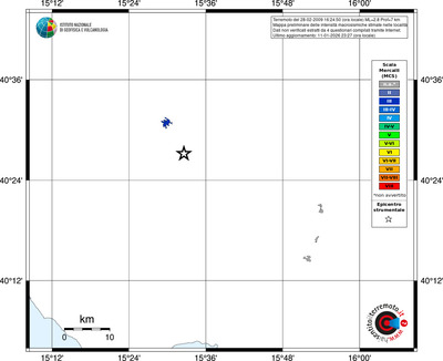Mappa MCS - territori località