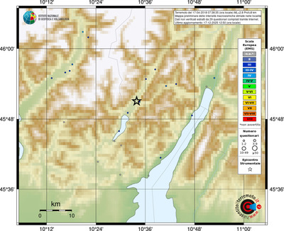 Mappa EMS - località