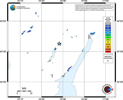 Mappa MCS - territori località