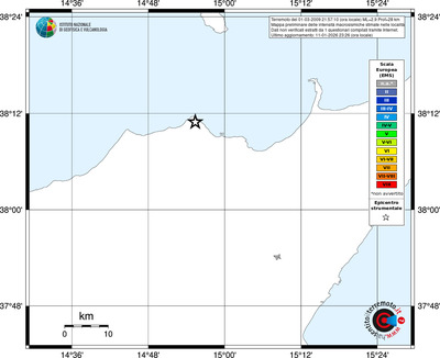 Mappa EMS - territori località
