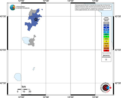 Mappa MCS - territori comuni