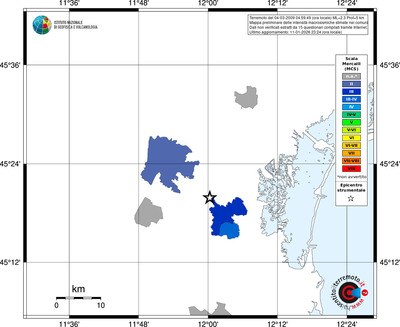 Mappa MCS - territori comuni