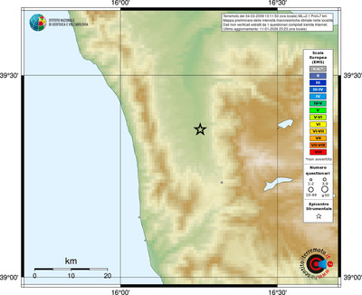Mappa EMS - località