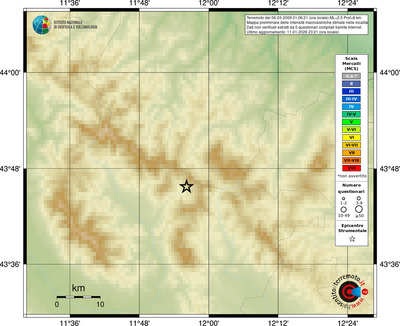 Mappa MCS - località