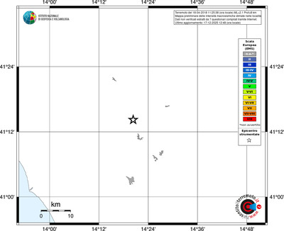 Mappa EMS - territori località