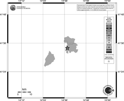 Mappa MCS - territori comuni