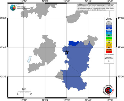 Mappa MCS - territori comuni