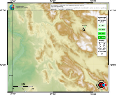 Mappa comuni con almeno 3 questionari