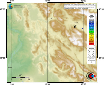 Mappa EMS - località