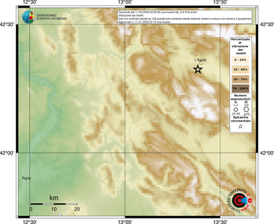 Mappa comuni con almeno 3 questionari