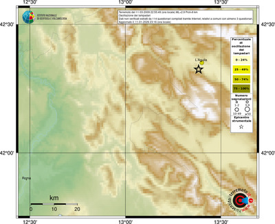 Mappa comuni con almeno 3 questionari