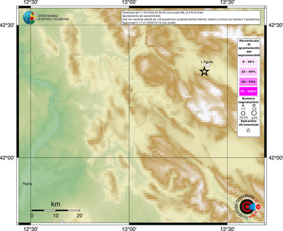 Mappa comuni con almeno 3 questionari