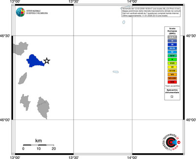 Mappa EMS - territori comuni