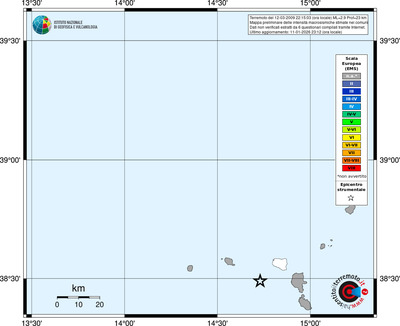 Mappa EMS - territori comuni