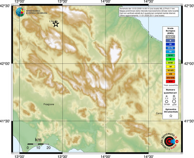 Mappa EMS - località
