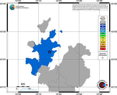 Mappa MCS - territori comuni