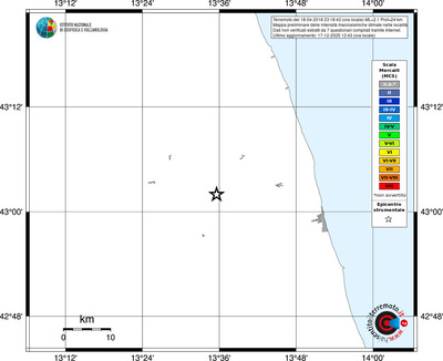 Mappa MCS - territori località